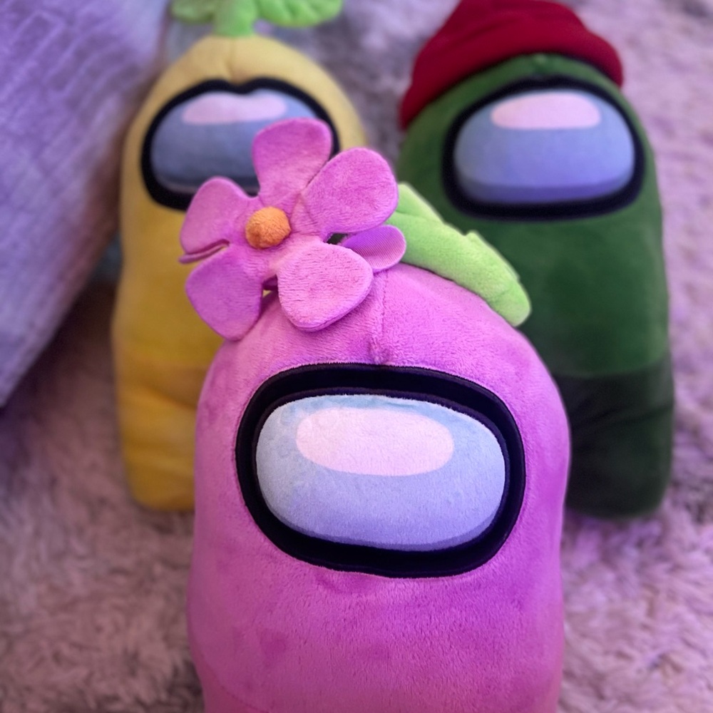 Amongst Us - Pink, Green, Yellow